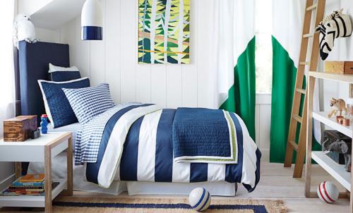 Нежные оттенки и красивые принты: детские интерьеры от Serena & Lily 01