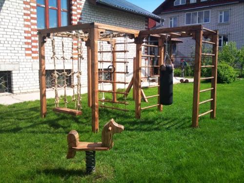 Домашний спортивный комплекс своими руками. Безопасность на комплексе 05 Домашний спортивный комплекс своими руками. Безопасность на комплексе 05