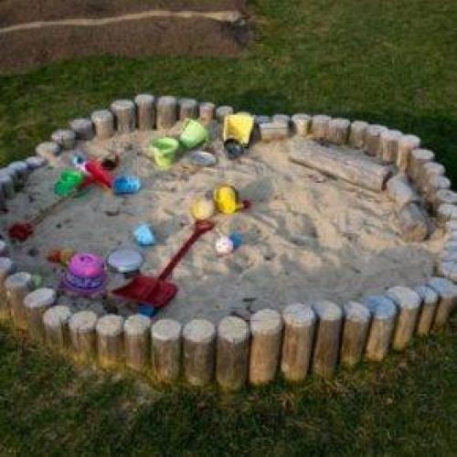 Грибок для песочницы своими руками. Как построить простую песочницу с крышкой