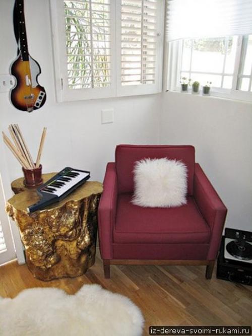 Стулья из пеньков своими руками. Мебель из пней (12 фотографий). Ход работы по созданию мебели из пня