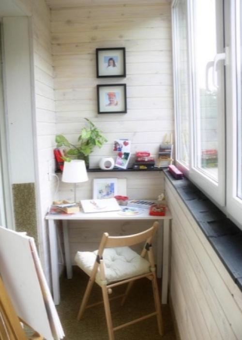 Как сделать жилую комнату из балкона. Детская комната из балкона 03