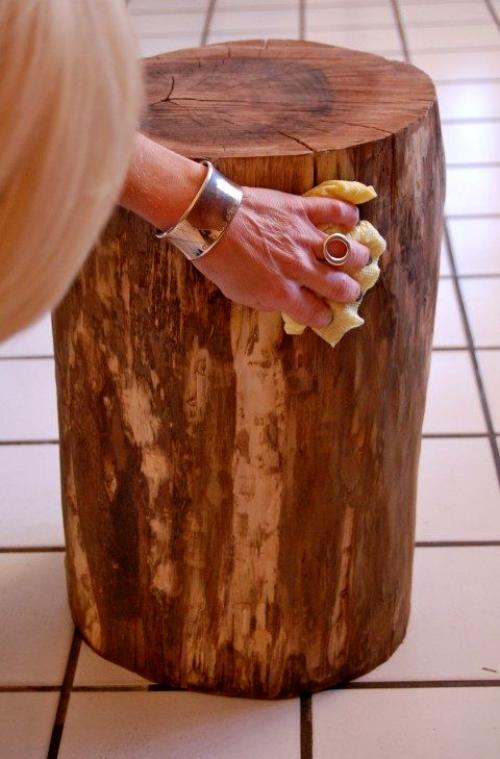 Стол из пня своими руками. Как сделать стол из пня, бревна своими руками 09