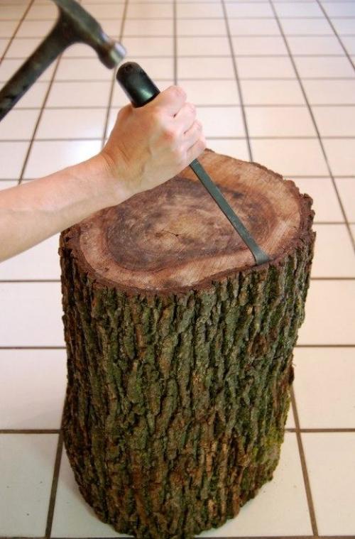 Стол из пня своими руками. Как сделать стол из пня, бревна своими руками 06