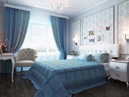 Как правильно выбрать обои для спальни. Типы обоев для спальни 32