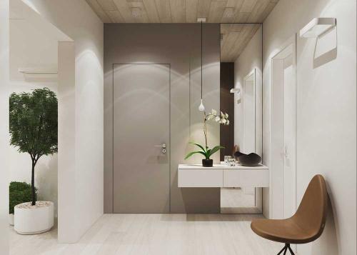 Дизайн 2 комнатной квартиры 70м2. Дизайн 2-х комнатной квартиры площадью 70 кв. метров. Фото проекта