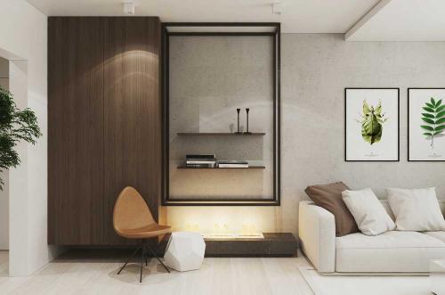 Дизайн 2 комнатной квартиры 70м2. Дизайн 2-х комнатной квартиры площадью 70 кв. метров. Фото проекта