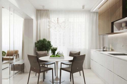 Дизайн 2 комнатной квартиры 70м2. Дизайн 2-х комнатной квартиры площадью 70 кв. метров. Фото проекта