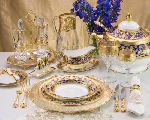 Дорогая посуда из фарфора. Обзор мировых брендов фарфоровой посуды