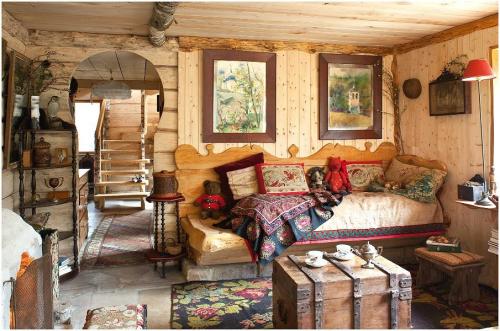 Древнерусский стиль в интерьере. Особенности интерьера в русском стиле