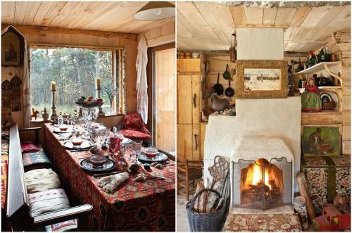 Древнерусский стиль в интерьере. Особенности интерьера в русском стиле