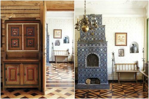 Древнерусский стиль в интерьере. Особенности интерьера в русском стиле