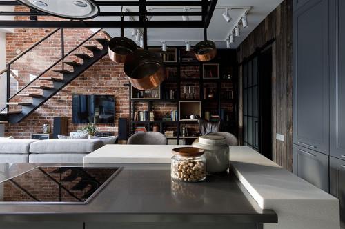 Лофт директора цирка Никулина в Москве (90 кв. м) 05