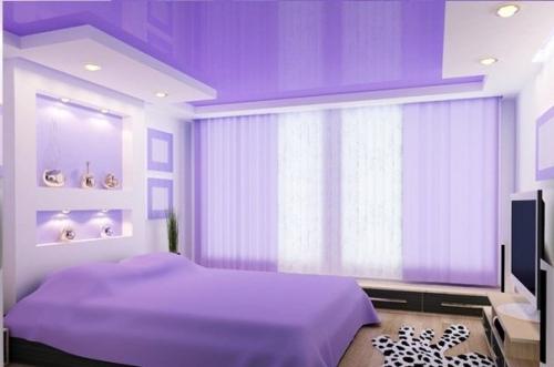 Комната в фиолетовом цвете. Фиолетовая спальня: психологическое восприятие цвета