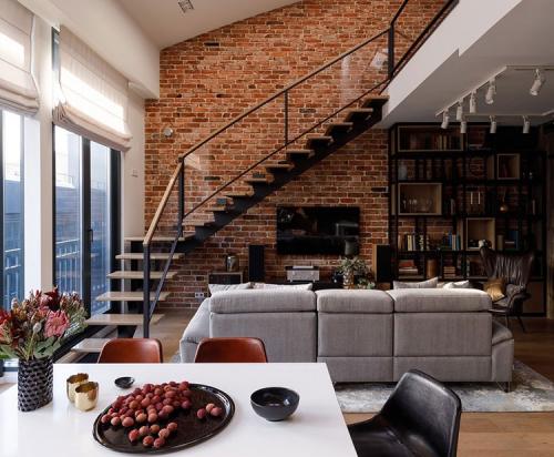 Лофт директора цирка Никулина в Москве (90 кв. м) 07