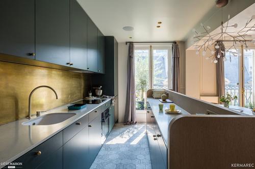 Современные апартаменты в Париже 01