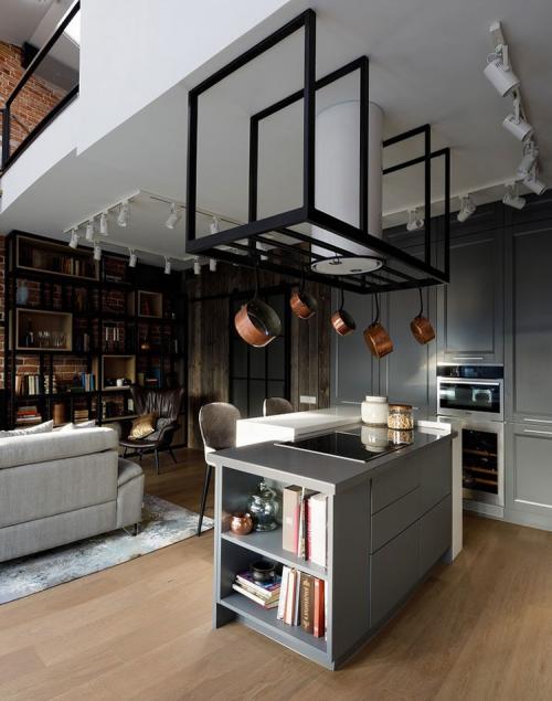 Лофт директора цирка Никулина в Москве (90 кв. м) 06