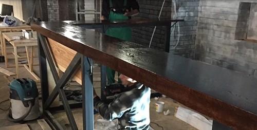 Барные стойки своими руками для дома. Самостоятельное создание барной стойки в стиле лофт