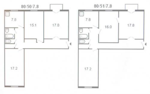 Планировка сталинка 3 комнатная. Городская архитектура: сталинки