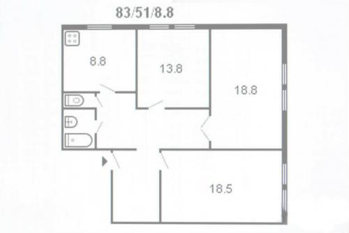 Планировка сталинка 3 комнатная. Городская архитектура: сталинки