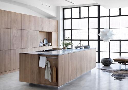 Великолепные кухни из дуба 02