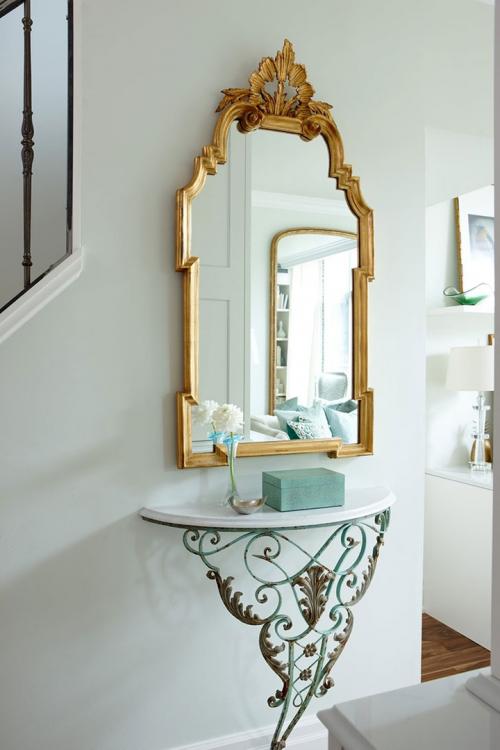 Много стиля на маленьком пространстве: дизайн небольшой гостиной с кухней 04