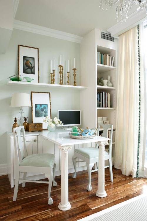 Много стиля на маленьком пространстве: дизайн небольшой гостиной с кухней 01