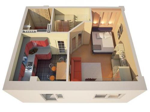 Как сделать из 1 комнаты сделать 2 комнаты. Как из 1 комнатной квартиры сделать 2 комнатную