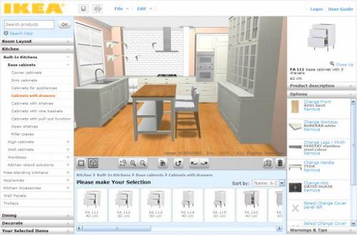 Сделать дизайн проект квартиры онлайн. Ikea home planner