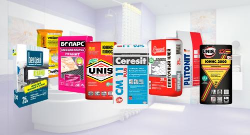 Корректирующий состав для плитки. Критерии выбора клея для плитки