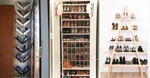 Хранение обуви в маленькой прихожей. 5 крутых идей, как хранить маленькой в прихожей больше обуви