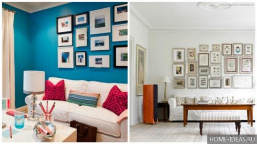 Размещение картин в интерьере. Как развесить картины в квартире: основные правила 02 Размещение картин в интерьере. Как развесить картины в квартире: основные правила 02