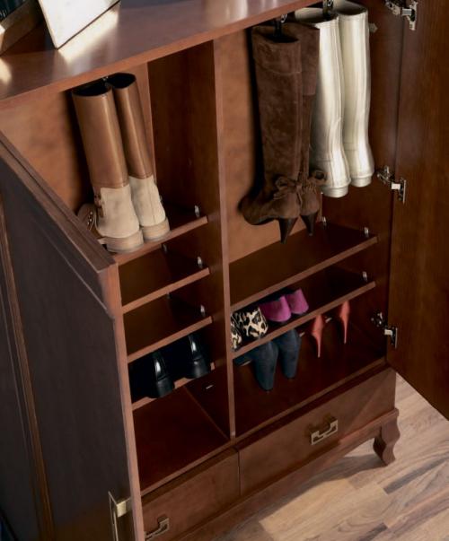 Хранение обуви в маленькой прихожей. 5 крутых идей, как хранить маленькой в прихожей больше обуви