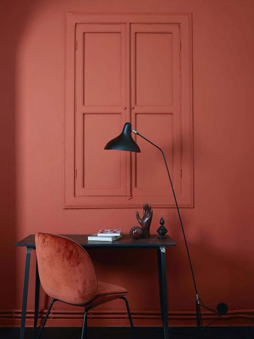 Терракотовый и другие — красивые цвета осени в интерьере 03