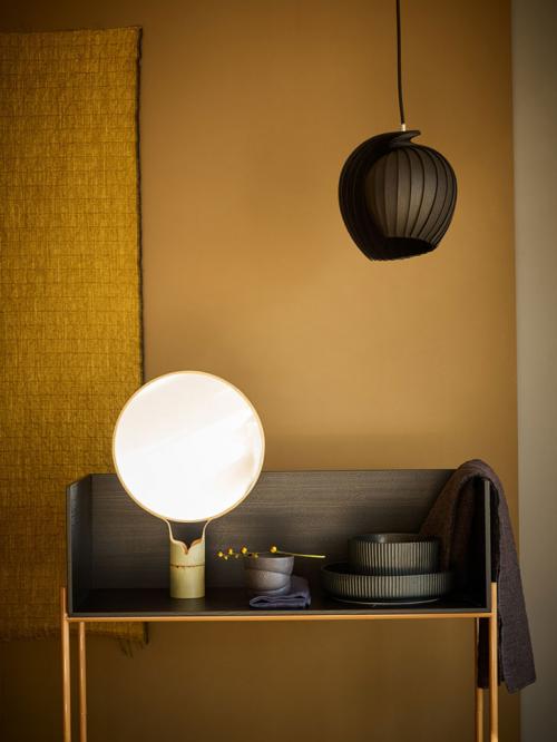 Терракотовый и другие — красивые цвета осени в интерьере 09