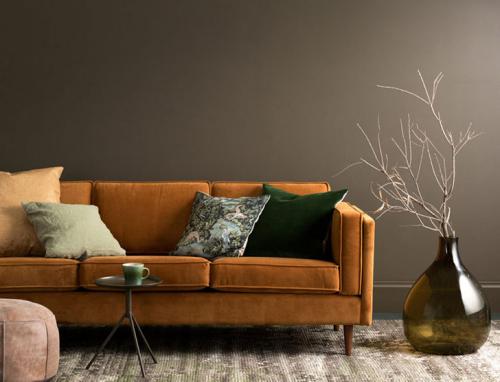 Терракотовый и другие — красивые цвета осени в интерьере 04