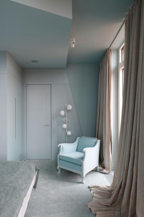 Своя цветовая гамма для каждого этажа 11