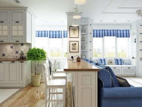 Как разделить комнату на две комнаты. Барная стойка