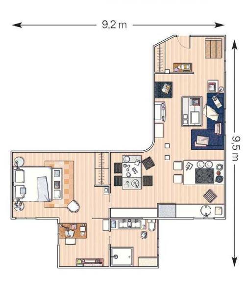 Апартаменты под крышей в Испании 11