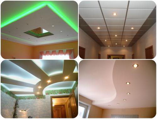 Для дома потолок. Какой потолок выбрать