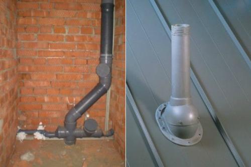 Фановый стояк на крыше. Нужна ли фановая труба в двухэтажном доме