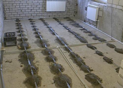 Плитка в деревянном доме технология без стяжки. Монтаж основания 07