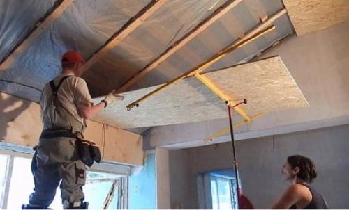 Как правильно подшить потолок в частном доме. Чем лучше подшить потолок в частном доме