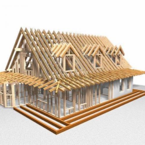 Устройство стропильной системы двухскатной крыши. Конструкция стропильной системы двускатной крыши 02