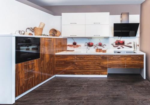 Что лучше для кухни шпон или мдф. Шпонированные фасады для кухни: плюсы и минусы