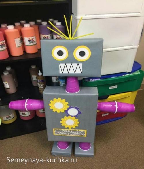 Поделки для мальчиков 7-8 лет. РОБОТЫ.