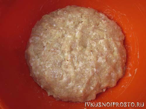 Котлеты из куриного фарша с майонезом. Куриные котлеты с майонезом