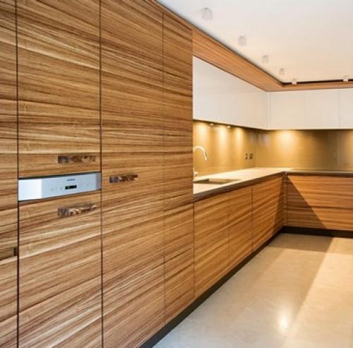 Что лучше для кухни шпон или мдф. Шпонированные фасады для кухни: плюсы и минусы