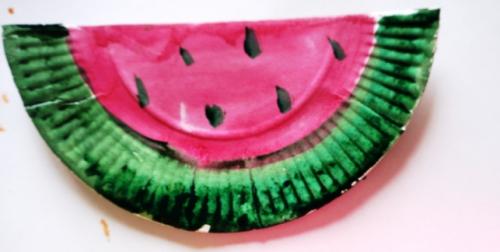 Поделки для детей 8 лет. Поделки для лета. Бумажные фрукты.