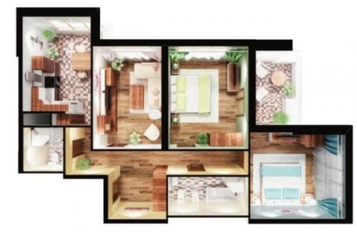 П 44 планировка трехкомнатной квартиры П-44. Особенности планировки