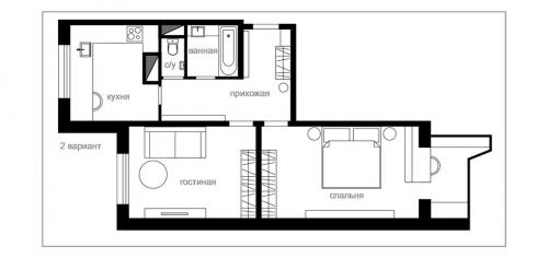 П-44 трешка перепланировка. Законная перепланировка квартиры. Двушка в серии П-44